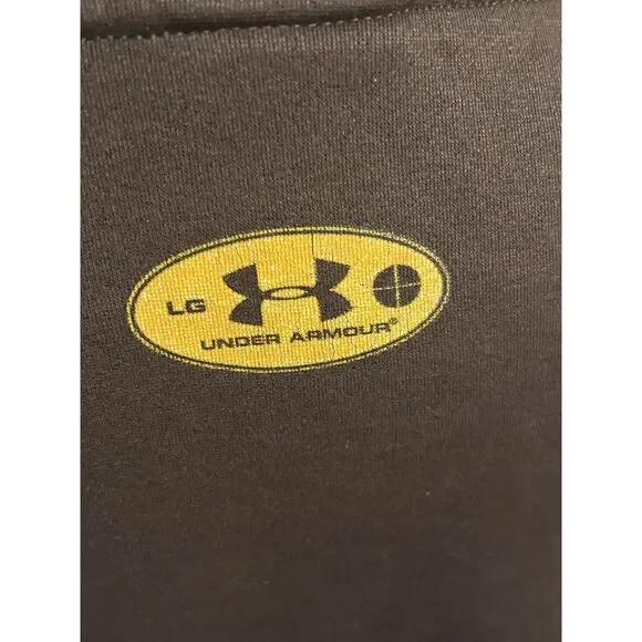 Under Armour Men’s Large Brown Hooded Sweatshirt, Hoodie With Pockets - Picture 6 of 7